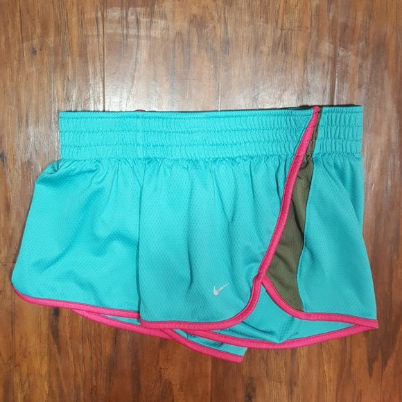 Nike Pants - Nike Dri-fit Athletic Shorts w/lining, Turquoise,S